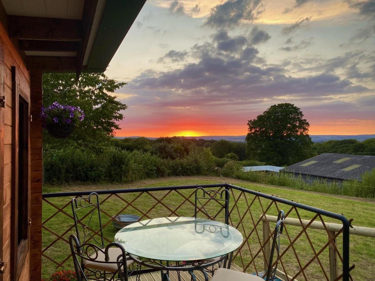 Cherry Tree Glamping Lodge Wellington  Exterior foto
